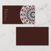 Carte De Visite Kaléidoscope de confection (Devant / Derrière)