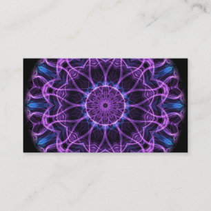 Carte De Visite Kaléidoscope de désir d'améthyste