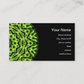Carte De Visite Kaléidoscope de kiwi (Dos)