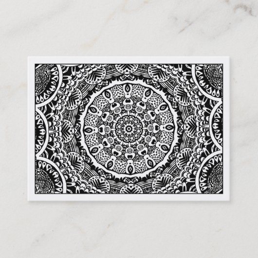 Carte De Visite Kaleidoscopic 017 (Devant)