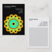 Carte De Visite Kaleidoscopic 110714(11) (Devant / Derrière)