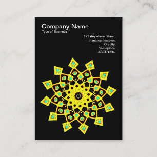 Carte De Visite Kaleidoscopic 110714(13)
