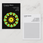 Carte De Visite Kaleidoscopic 110714(3) (Devant / Derrière)