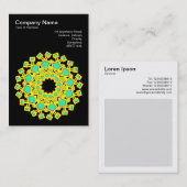 Carte De Visite Kaleidoscopic 110714(6) (Devant / Derrière)