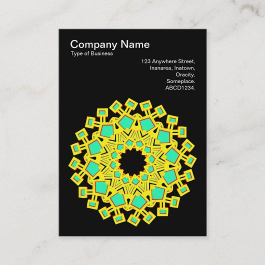 Carte De Visite Kaleidoscopic 110714(6) (Devant)