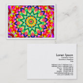 Carte De Visite Kaleidoscopique 10 (Devant / Derrière)