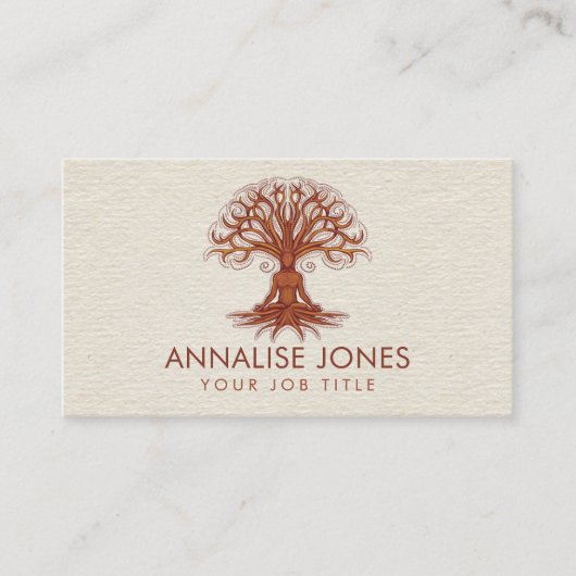 Carte De Visite Kalpavriksha - Arbre à l'arc (Devant)