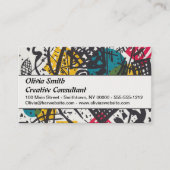 Carte De Visite Kandinsky Small Worlds V Classic Abstrait (Devant)