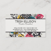 Carte De Visite Kandinsky Small Worlds V Classic Abstrait (Dos)