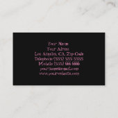 Carte de visite Karaoke (Dos)