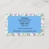 Carte de visite Karaoke DJ (Dos)