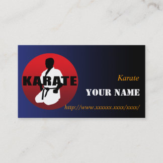 CARTE DE VISITE KARATE 01