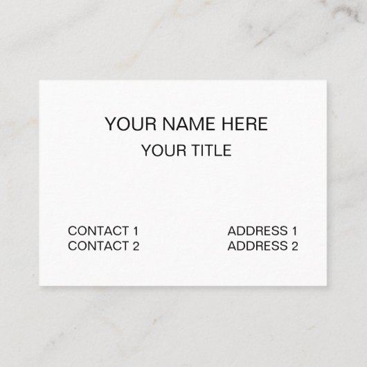 Carte De Visite Karate I am A Black Belt Karate (Dos)