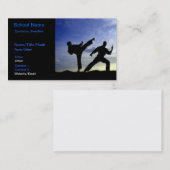 Carte De Visite Karate Sky (Devant / Derrière)