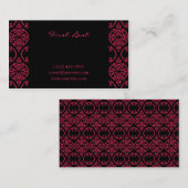 Carte De Visite Katherine (Devant / Derrière)