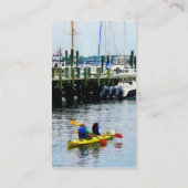 Carte De Visite Kayaking Bristol RI (Dos)