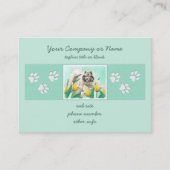 Carte De Visite Keeshony in Tulips Peinture mignonne Original Chie (Devant)