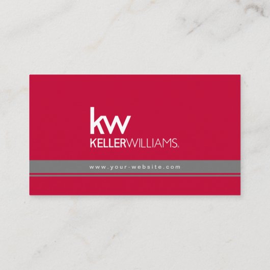 Carte de visite Keller Williams (Dos)