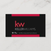 Carte de visite Keller Williams (Dos)