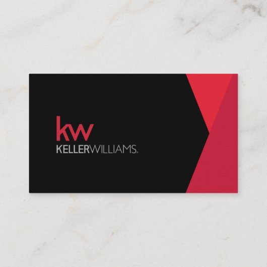 Carte de visite Keller Williams (Dos)