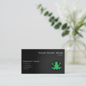 Carte De Visite Kelly Green Frog (Debout devant)