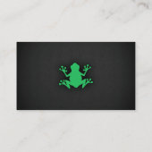 Carte De Visite Kelly Green Frog (Dos)