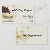 Carte De Visite Kelpie rouge australien impressionnant (Devant / Derrière)