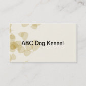 Carte De Visite Kelpie rouge australien impressionnant (Dos)