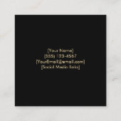 Carte de visite Kennel personnalisable (Dos)