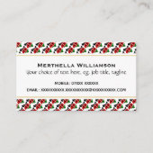 Carte De Visite KENYA Écriture chrétienne Jean 3:16 (Devant)