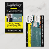 Carte De Visite Keto Creamer News (Devant / Derrière)