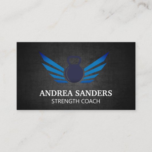 Carte De Visite Kettle Bell Fitness (Devant)