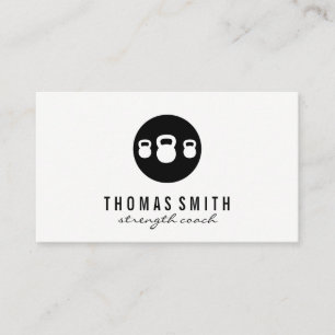 Carte De Visite Kettle Bell Personal Trainer