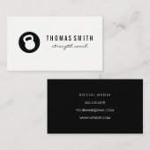 Carte De Visite Kettle Bell Personal Trainer (Devant / Derrière)