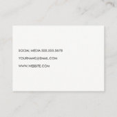 Carte De Visite Kettle Bell Personal Trainer Golden Triangle (Dos)