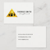 Carte De Visite Kettle Bell Personal Trainer Golden Triangle (Devant / Derrière)