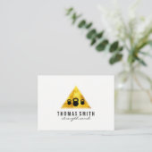 Carte De Visite Kettle Bell Personal Trainer Golden Triangle (Debout devant)