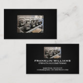 Carte De Visite Kettle Bells | Poids de la salle de sport (Devant / Derrière)