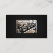 Carte De Visite Kettle Bells | Poids de la salle de sport (Devant)