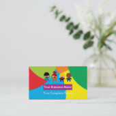 Carte De Visite Kids Card (Debout devant)
