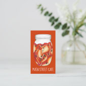 Carte De Visite Kimchi Banchan Chou Cuisine coréenne Chef (Debout devant)