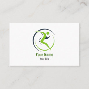 Carte De Visite Kinésithérapeute personnalisable physio chiro