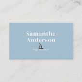 Carte De Visite King Pigeon Pose - Instructeur de Yoga (Devant)