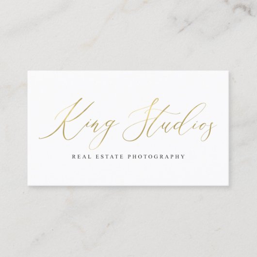 Carte De Visite King Studios (Devant)