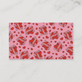 Carte De Visite Kissing Comic Sound Effect (Dos)