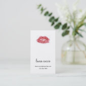 Carte De Visite Kissy font face (Debout devant)