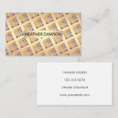 Carte De Visite Kit de création | Coloré | Doré (Devant / Derrière)