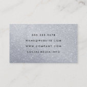 Carte De Visite Kit de flamme avec Parties scintillant élégante (Dos)