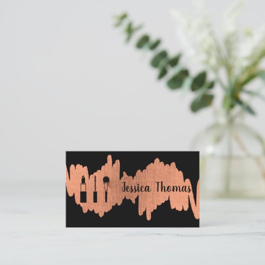 Carte De Visite Kit maquillage (Debout devant)