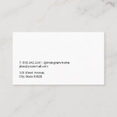 Carte De Visite Kit maquillage (Dos)